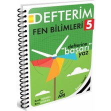 Arı Yayıncılık Arı 5. Sınıf Fen Bilimleri Akıllı Defteri Arı Yayınları