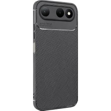 Efnaz Style Tecno Spark 50 5g Auto Focus Karbon Kapak - Gri