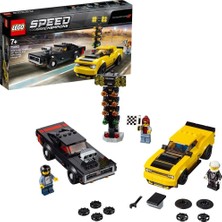 LEGO® Speed Champions 75893 2018 Dodge Challenger SRT Demon ve 1970 Dodge Charger R/T 478 Parça Hediyelik Set