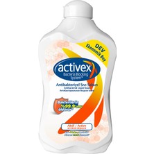 Activex Antibakteriyel Sıvı Sabun 1.5 lt Aktif Formül ile Cilt Dostu ve Bakterileri %99,9 Yok Eder
