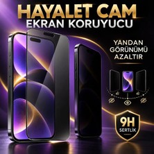 Ridata iPhone 16 Pro Uyumlu 9h Gizlilik Filtreli Hayalet Cam Ekran Koruyucu