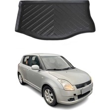 Omac Suzuki Swift 2006-2008 Arası Uyumlu Araca Özel Kauçuk TPE Bagaj Havuzu Siyah