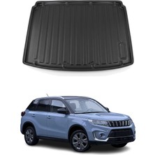 Omac Suzuki Vitara 2016-2026 Uyumlu Araca Özel Kauçuk TPE Bagaj Havuzu Siyah Üst Kademe için