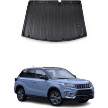 Omac Suzuki Vitara 2016-2026 Uyumlu Araca Özel Kauçuk TPE Bagaj Havuzu Siyah Alt Kademe için