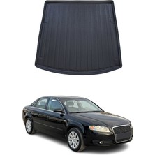 Omac Audi A4 Sedan B7 2005-2008 Arası Uyumlu Araca Özel Kauçuk TPE Bagaj Havuzu Siyah