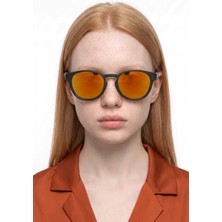 Bilge Karga Veron Green Orange Mirror Güneş Gözlüğü