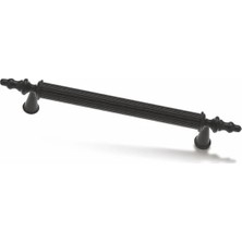 Spotkulp Kumru Mat Siyah Lüks Kulp 96MM Alüminyum Malzeme ile Modern Mutfak ve Dolaplar İçin