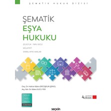 Seçkin Yayıncılık Şematik Eşya Hukuku