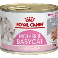 Royal Canin Babycat Yavru Kedi Konservesi 195 gr x 12 Adet Et Tatlı Premium Mama Segmenti