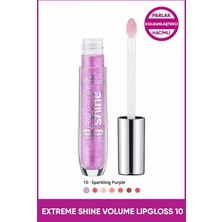 Essence Extreme Shine Volume Dudak Parlatıcısı No: 10 – Sparkling Purple