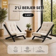 Zrv 2li Dinlenme Koltuğu Berjer Balkon Koltuğu Bahçe Koltuğu Tv Sandalyesi
