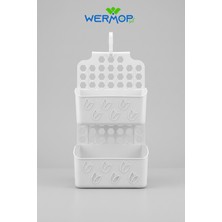 Wermoplast 2 Katlı Ayarlanabilir Beyaz Dolap Içi Askılı Mutfak Organizeri & Düzenleyici