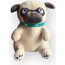 Paşa Peluş Köpek Tasmalı 45 cm