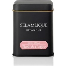 Selamlique İstanbul Selamlıque Güllü Türk Kahvesi 125 gr Türkiye Menşeli Özel Lezzetli Aromalı Kahve