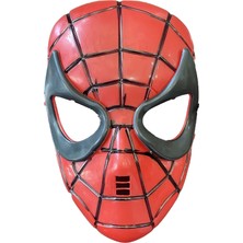 Niyet Kırmızı Karakter Maske - Örümcek Adam Maske Konforlu Tasarım ile Eğlenceli Oyunlar Sunar