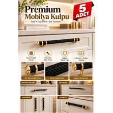 Haskan Kemer Kulp Altın/siyah 160 mm 5 Adet