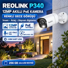 Reolink P340 12MP Akıllı Poe Güvenlik Kamerası