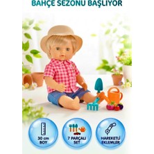 Giochi Preziosi 30 cm Orijinal Lisanslı Cicio-Bella Bahçıvan Bebek ve 7 Parçalı Bahçe Oyun Seti