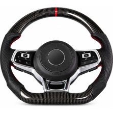 Volkswagen Rline Direksiyon Simidi Carbon F1 Vites+Airbag