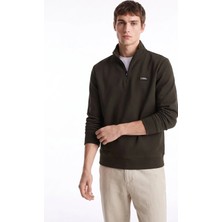 National Geographic Haki Erkek Sweatshirt N6WM-SWT4053