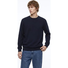 Limon Lacivert Erkek Relaxed Sweatshirt L6WM-SWT9518