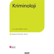 Seçkin Yayıncılık Kriminoloji – Seçimlik Dersler Dizisi –