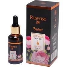 Rosense Gül Yağı Cilt Yağı 30 ml Cilt Bakımı İçin Etkili Yağ Unisex Kullanıma Uygun
