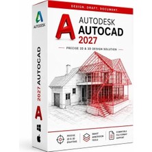 Autodesk Autocad 2027 (Windows) - 1 Pc 2 Yıl Dijital Kod