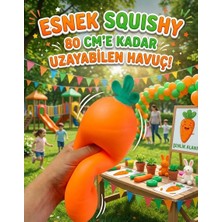 Oyuncak Sahili Havuç Xl Boy 80CM Uzar Sukuşi Carrot Havuç Şeklinde Squishi Yavaş Yükselir Çek Uzat Esnek Yeni Trend Sıkılabilir 30CM Skuşi Stres Oyuncak