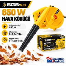Sgs Plus 650 W Elektrikli Üfleme Makinesi – Elaletlerihirdavat