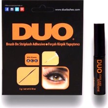Duo Siyah Takma Kirpik Yapıştırıcısı Fırçalı 5 gr