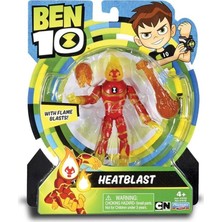 Ben 10 Aksiyon Figürleri Heatblast 2 - 4 Yaş Erkek Çocuklar İçin Hediye Koleksiyonu  BEN68000  S1 W14