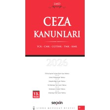 Seçkin Yayıncılık Libra Mevzuat Dizisi Ceza Kanunları (Tck – Cmk – Cgtihk – Tmk – Kmk) / Lmd–9