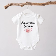 Igigi Collection Igıgı Babaannesinin Lokumu Baskılı %100 Pamuk Unisex Bebek Zıbın