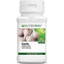 Amway Nutriway Garlic 120 Tablet Kutu Sarımsak İçeren Yetişkinler İçin Takviye Edici Gıda
