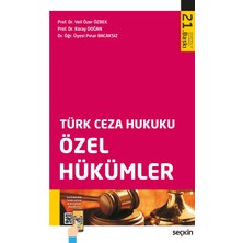 Seçkin Yayıncılık Türk Ceza Hukuku Özel Hükümler