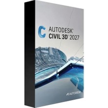 Autodesk Civil 3D 2027 (Windows) - 1 Pc 2 Yıl Full Sürüm Serial Kod