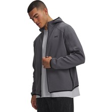 Under Armour 6013431-025 Ua Unstoppable Flc Fz Gri Erkek Zip Ceket