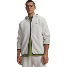 Under Armour 6013431-110 Ua Unstoppable Flc Fz Beyaz Erkek Zip Ceket