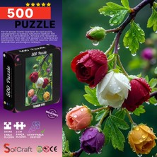 Soi Craft 500 Parça Puzzle Yağmurun Tuvali # 924