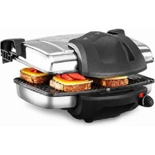 Schafer Grand Grill Tost Izgara Makinesi Inox