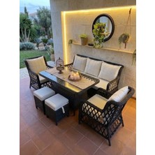 Luna Rattan Bahçe ve Balkon Takımı