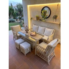 Luna Rattan Bahçe ve Balkon Takımı