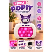 WallWear Işıklı Popit Oyuncak – Müzikli Hafıza ve Refleks Oyunu, Renkli Işıklı Silikon Pop It Eğlence Oyuncağı