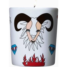 Flammes Aries Oh Honey Limoges Porselen Kokulu Mum 300 G