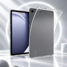 Halkhouse Galaxy Tab A11 Uyumlu Şeffaf Tablet Kılıfı Darbe Korumalı Esnek Silikon Kapak