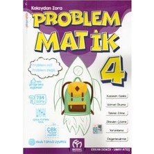 Model Eğitim Yayıncılık 4. Sınıf Problem Matik Kolaydan Zora Kazanım Odaklı Matematik Kitabı