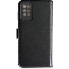 Halkhouse Infinix Note 10 Pro Kılıf Suni Deri Görünümlü Kartlıklı Standlı Cüzdan Deluxe Kapak