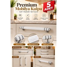 Haskan Kemer Kulp Krom/Beyaz 128 mm 5 Adet