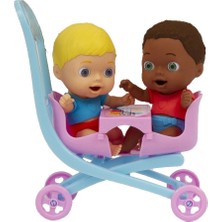 Giochi Preziosi CC019000 Amicicci Bebek Arabası - Cicciobello ve Arkadaşları İkili Renkli Oyun Seti